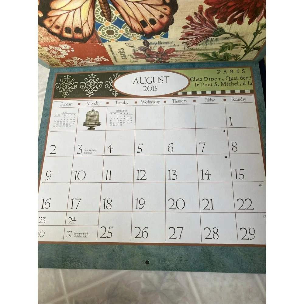 The Lang Vintage Designs 2015 Calendar Kimberly Poloson 12
